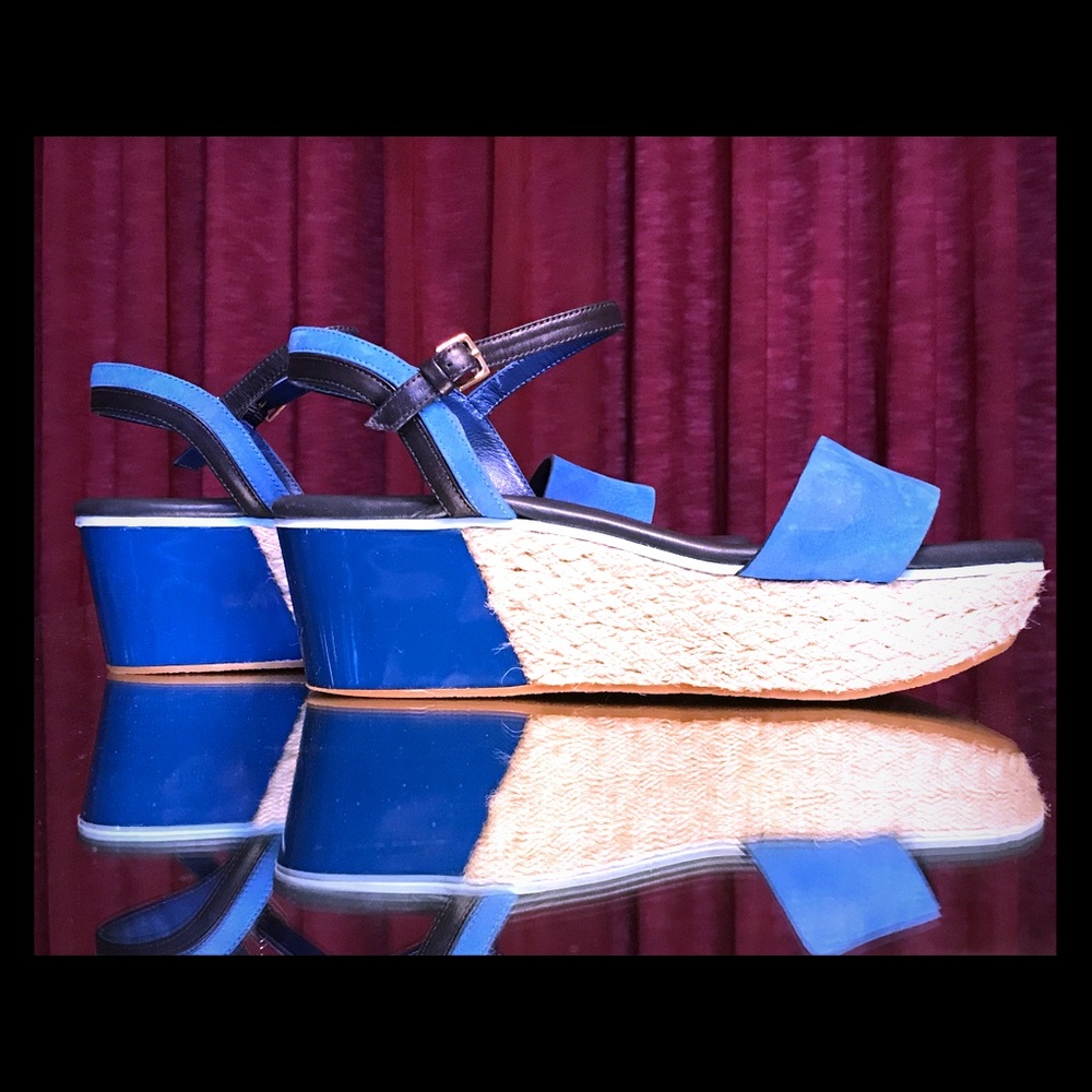 COLE HAAN BLUE ARDEN WEDGE